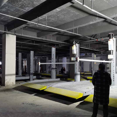 天门黄潭镇建设智能停车楼 陕西立体车位租赁 莱贝租赁停车场安装