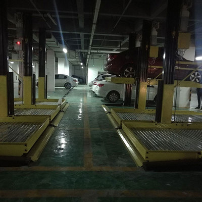 内江市停车库规划验收 莱贝垂直升降式立体停车场闲置 机械停车