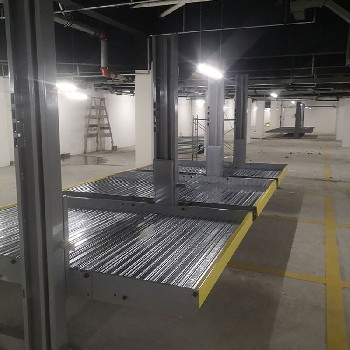 陕西省泾阳立体车库租赁别墅停车库安装倍莱机械立体停车设备收购